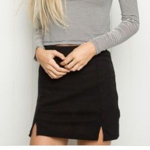 Brandy Melville x John Galt Cara Skirt Black